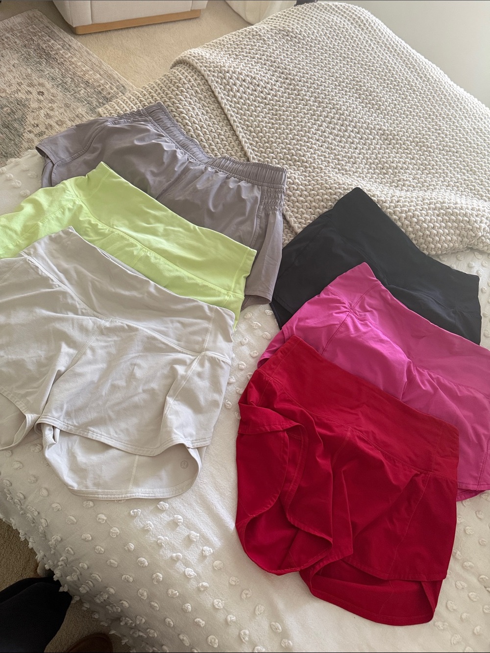 Lot of Lululemon Shorts
